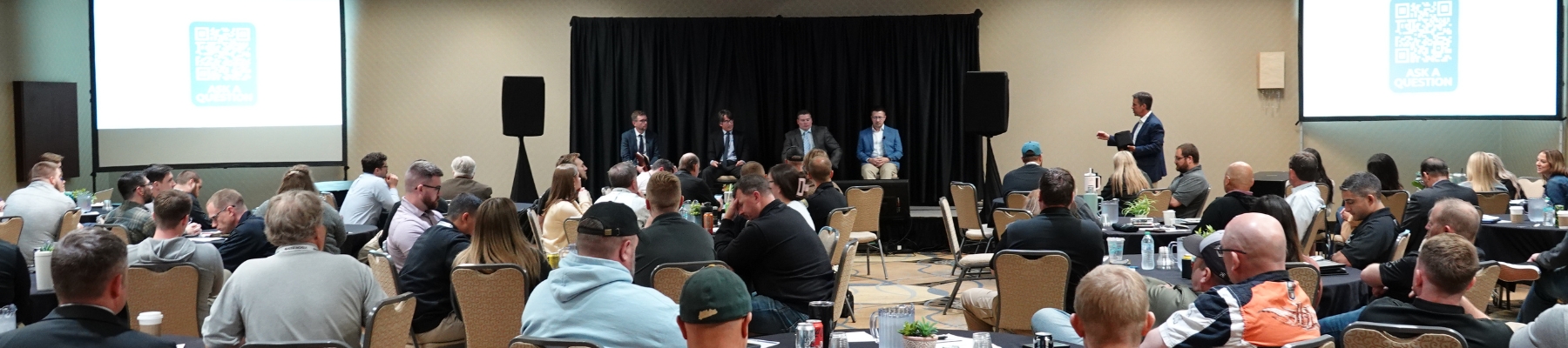 Photo of the crows at an Impaired Driving Conference 